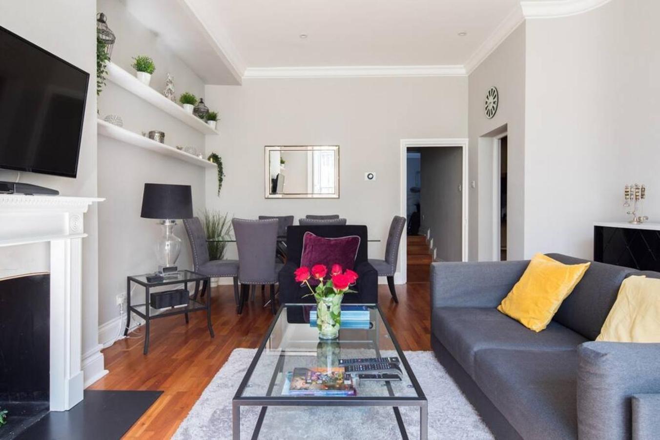 Steps From Hyde Park 2Br 2Bath Sleeps 6 Apartman London Kültér fotó