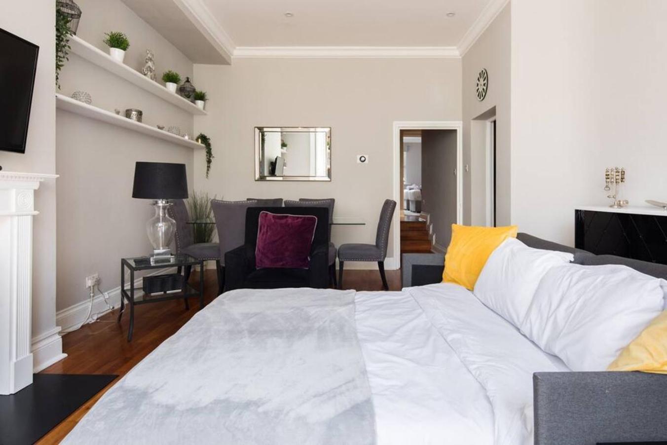 Steps From Hyde Park 2Br 2Bath Sleeps 6 Apartman London Kültér fotó